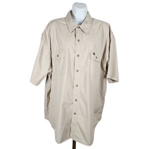 CARHARTT BUTTON FRONT SHORT SLEEVE SHIRT